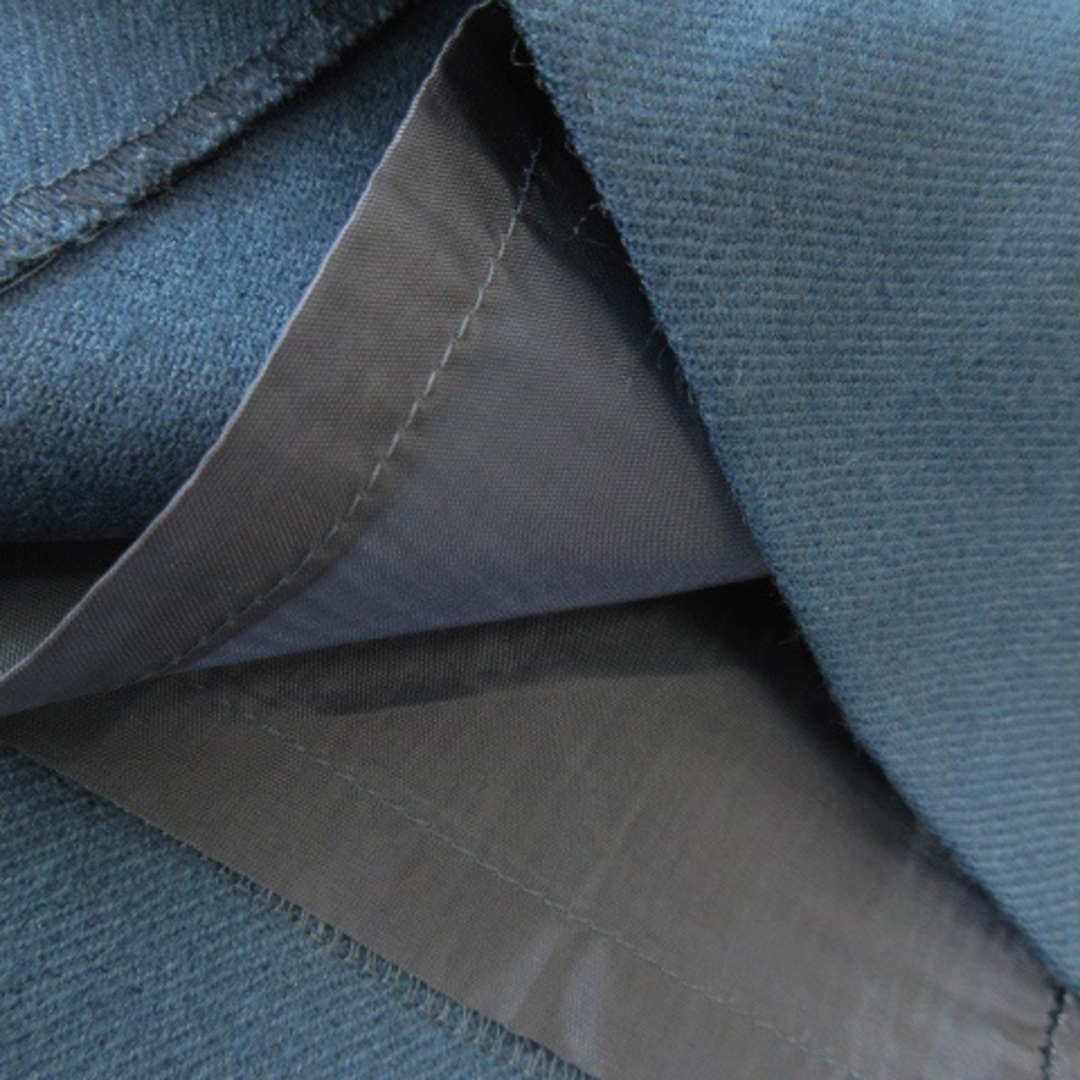 UNITED ARROWS(ユナイテッドアローズ)のユナイテッドアローズ スカート タイト ひざ丈 ウール タック ラメ 36 青 レディースのスカート(ひざ丈スカート)の商品写真