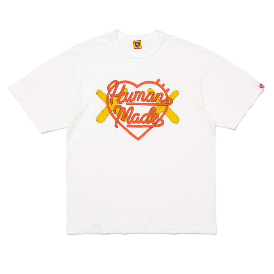 トップスKAWS×HUMAN MADE ロゴTシャツ