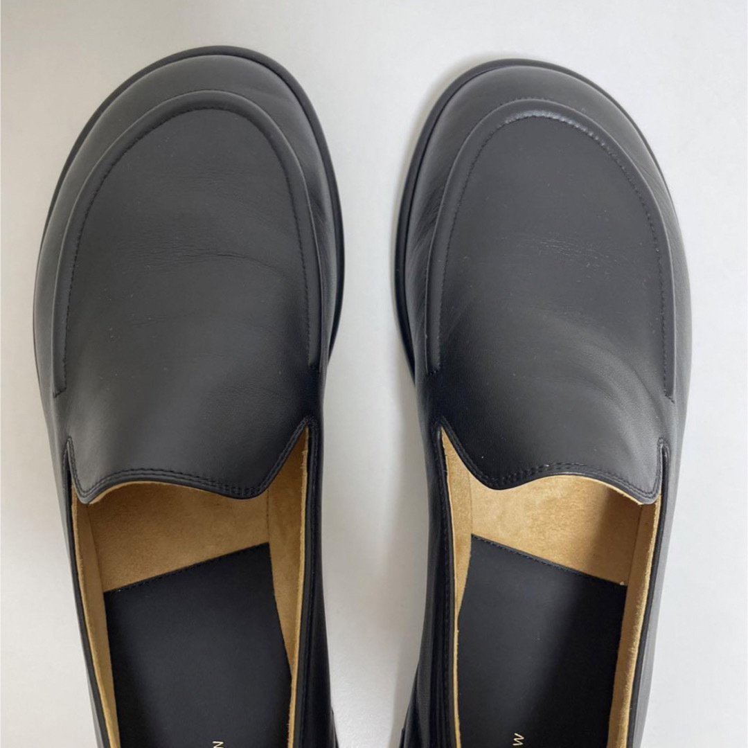 THE ROW CANAL LOAFER BLACK 38