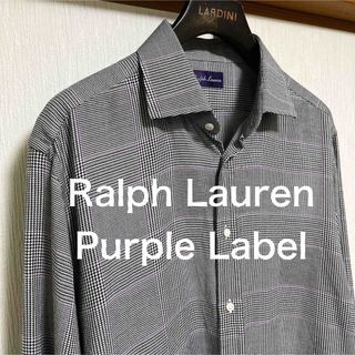 ラルフローレン(Ralph Lauren)の【美品】Ralph Lauren Purple Label ウールカシミヤシャツ(シャツ)