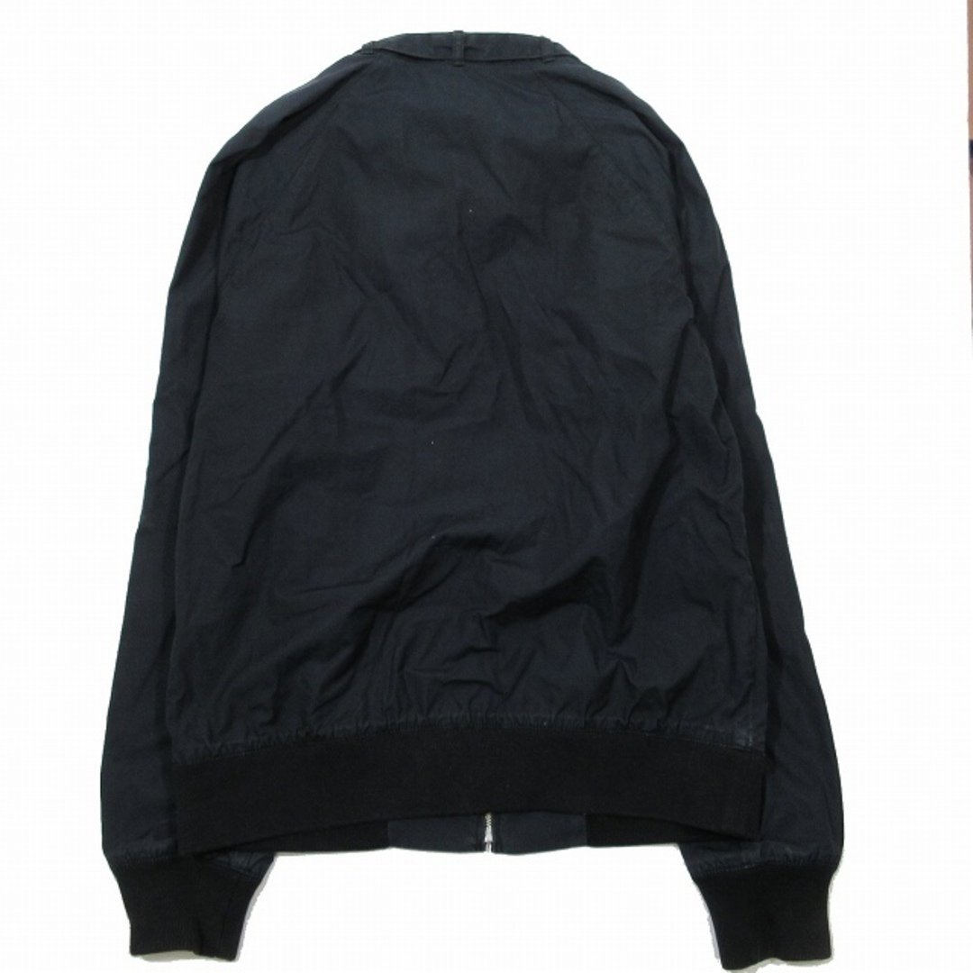 BEAMS(ビームス)のビームス BEAMS ブルゾン ジャケット ジップアップ リブ 切替 黒 メンズのジャケット/アウター(ブルゾン)の商品写真