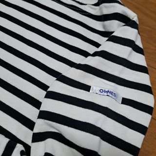 オムネス(OMNES)のボーダーロンT(Tシャツ(長袖/七分))