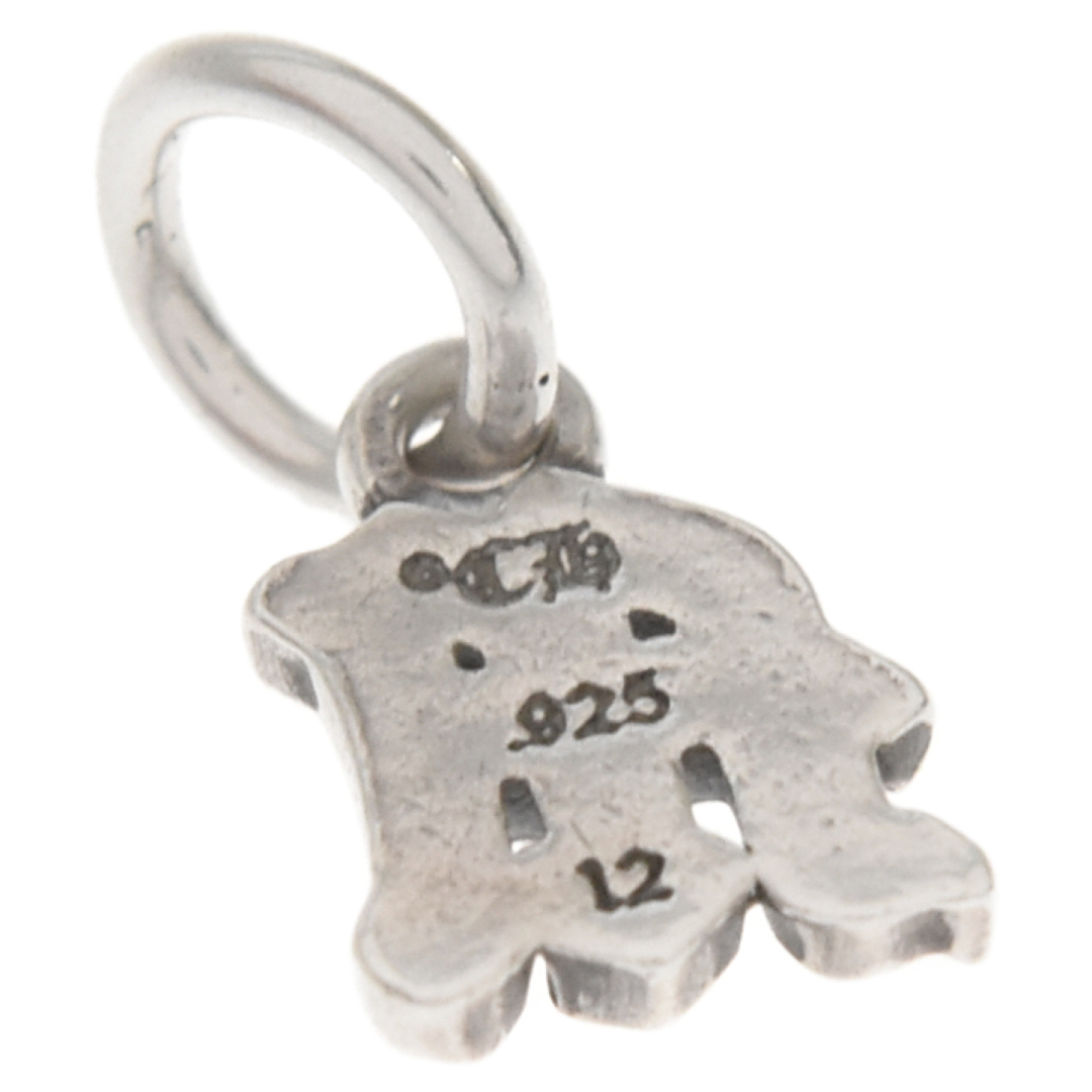 CHROME HEARTS クロムハーツ STACK ALPHABET M アルファベット スタックチャーム M イニシャル ネックレストップ シルバー