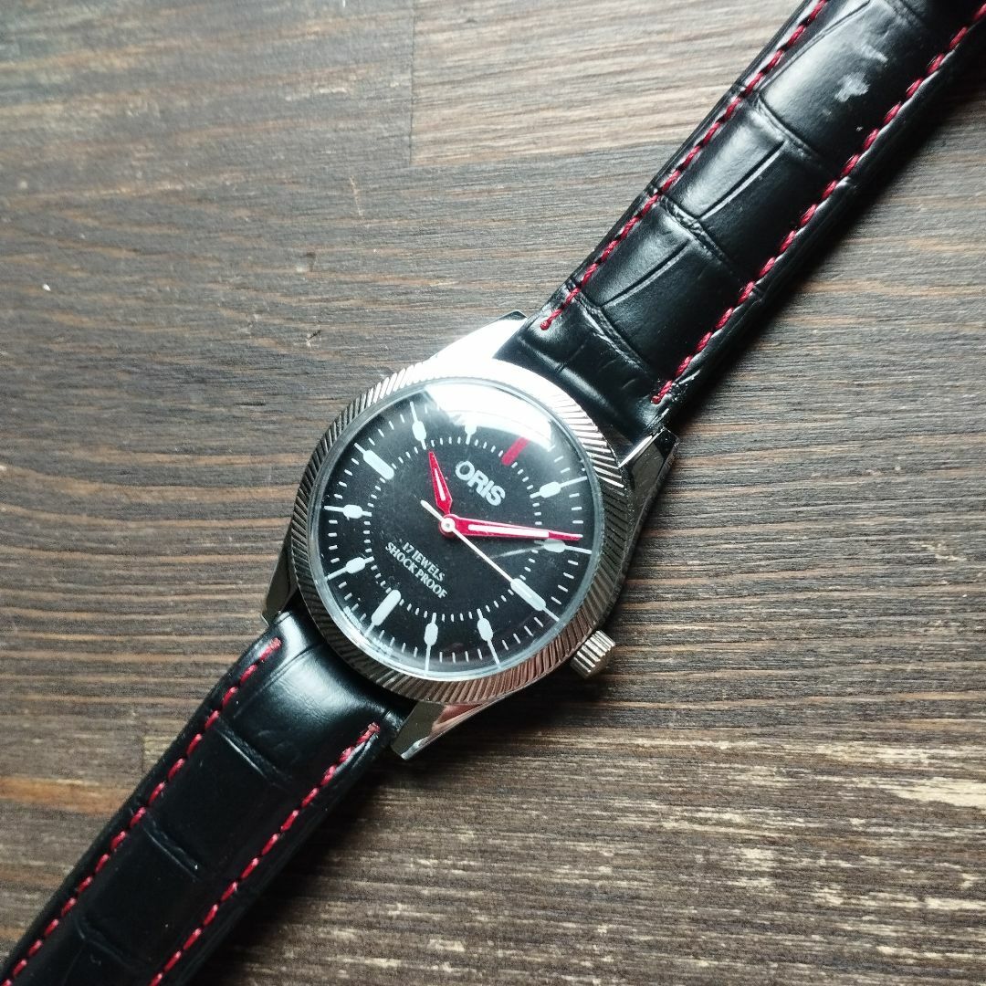 ORIS - ○美品!○オリス□ORIS 手巻き機械式ヴィンテージメンズ腕時計 ORIS - ○美品!○オリス□ORIS 手巻き機械式ヴィンテージメンズ腕時計