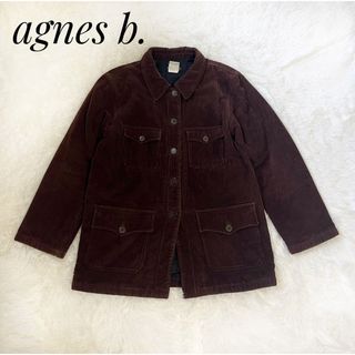 agnes b. SPECIAL ベルテット レザーコート ゆったりサイズ 1