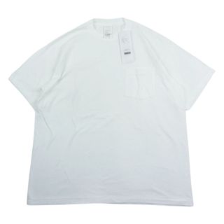 コモリ(COMOLI)のCOMOLI コモリ Ｔシャツ 23SS X01-05015 SURPLUS サープラス 半袖 Tシャツ ホワイト ホワイト系 4【新古品】【未使用】【中古】(シャツ)