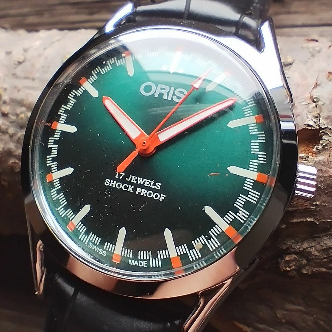 ORIS - ○美品！○オリス□ORIS 手巻き機械式ヴィンテージメンズ腕時計