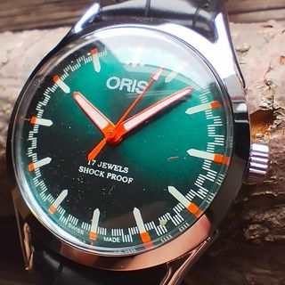 オリス(ORIS)の●美品！●オリス■ORIS 手巻き機械式ヴィンテージメンズ腕時計アンティーク(腕時計(アナログ))