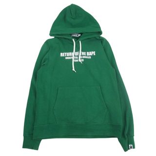 送料無料】美品 A BATHING APE フルジップパーカー◎チェック柄-