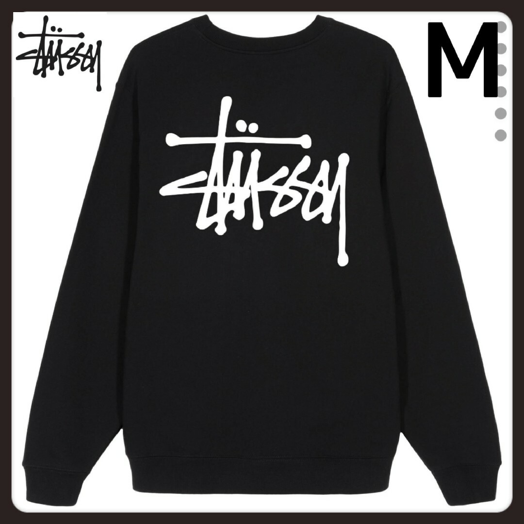 STUSSY   ステューシー  スウェット トレーナー  裏起毛  メンズ L