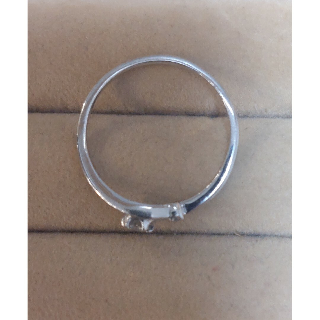 PT900 ダイヤ0.10ピンクダイヤ0.01リング レディースのアクセサリー(リング(指輪))の商品写真