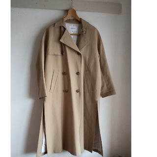 ENFOLD - 限定値下 ENFOLD COTTON DOUBLE ステンカラーBOX COATの通販 ...