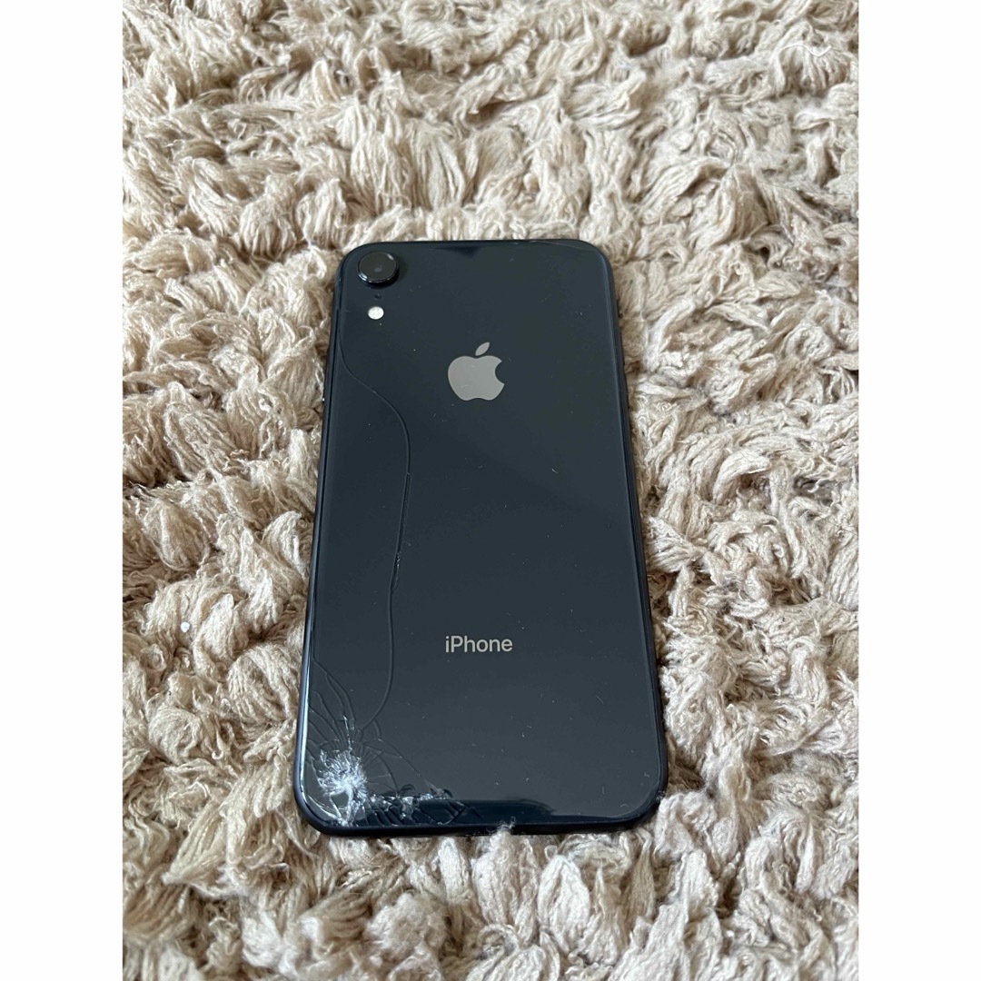 iPhone - 海外購入(カメラ無音)iPhone XR Black 256 GB SIMフリーの