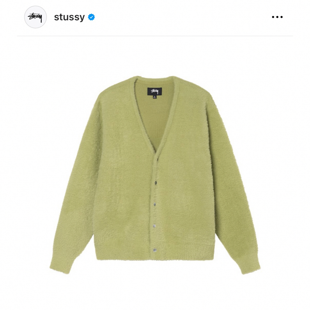 STUSSY - stussy shaggy cardiganの通販 by suke's shop｜ステューシー