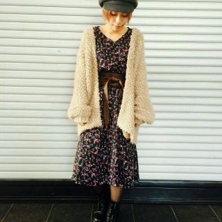 ダブルクローゼット(w closet)のワンピース(ひざ丈ワンピース)