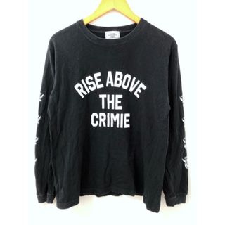 クライミー(CRIMIE)のTHE CRIMIE（クライミー）袖プリント　長袖Tシャツ　ロンT【E1661-007】(Tシャツ/カットソー(七分/長袖))