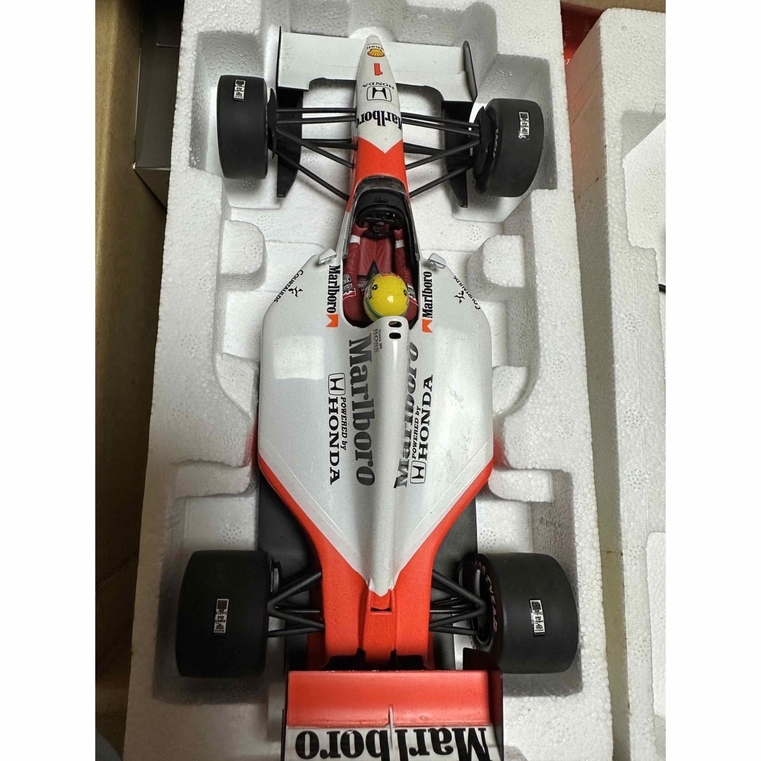 MINICHAMPS1/18マクラーレンホンダMP4/7アイルトンセナ1992