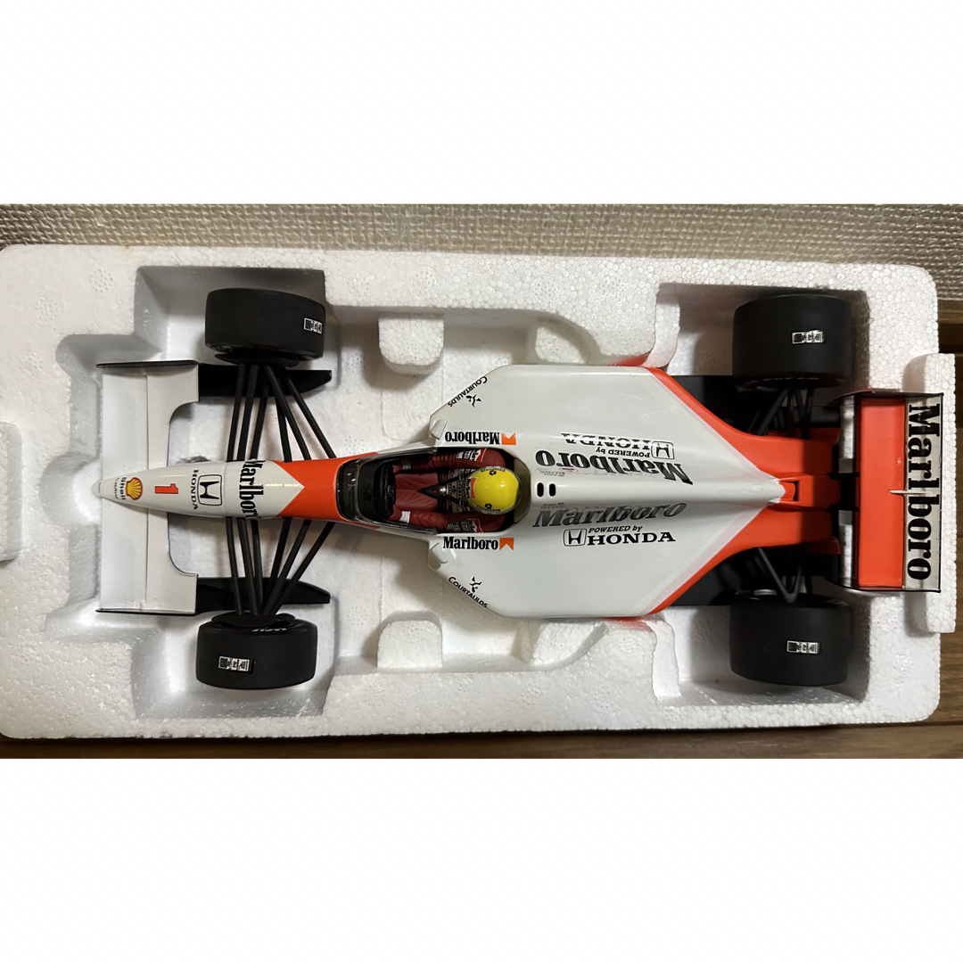 MINICHAMPS1/18マクラーレンホンダMP4/7アイルトンセナ1992