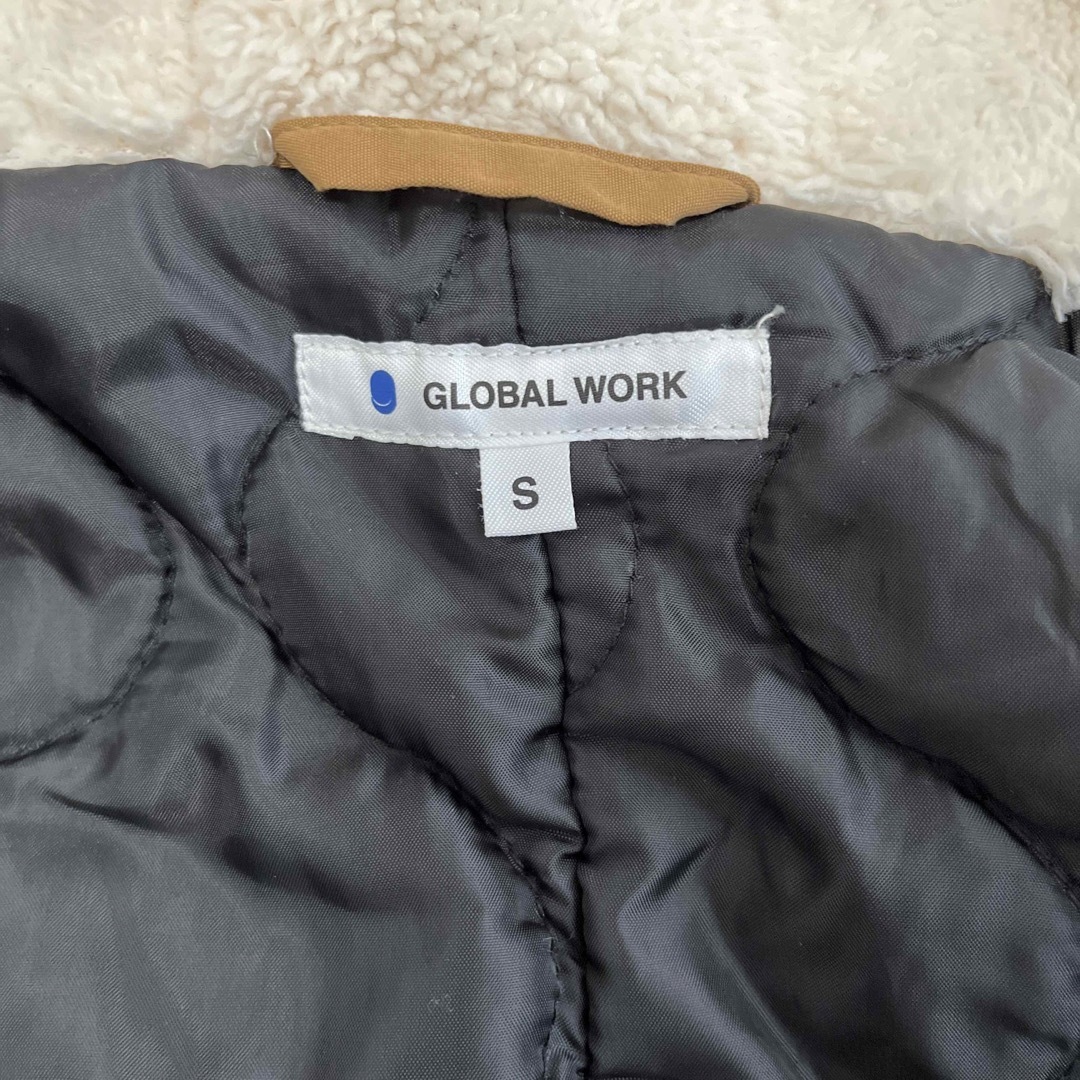 GLOBAL WORK(グローバルワーク)のグローバルワーク　キッズ　モッズコート キッズ/ベビー/マタニティのキッズ服男の子用(90cm~)(コート)の商品写真