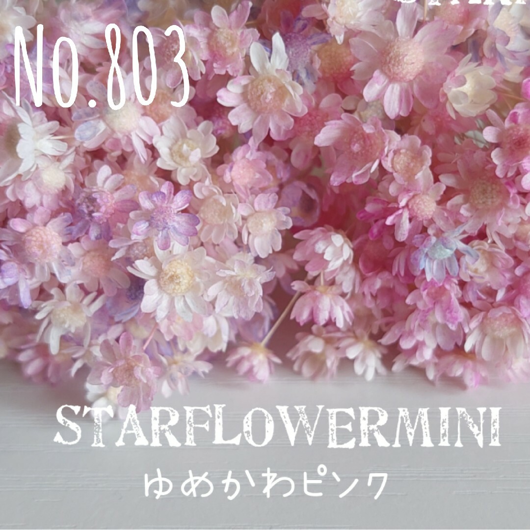 スターフラワーミニ『ゆめかわピンク』30個/まとめ買いがお得 ハンドメイドの素材/材料(各種パーツ)の商品写真