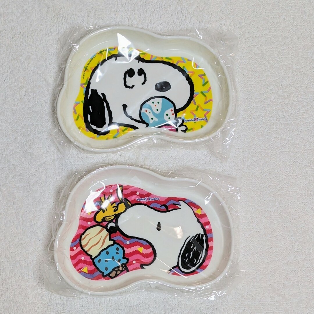 SNOOPY(スヌーピー)の小皿 スヌーピー サーティワンコラボ インテリア/住まい/日用品のキッチン/食器(食器)の商品写真