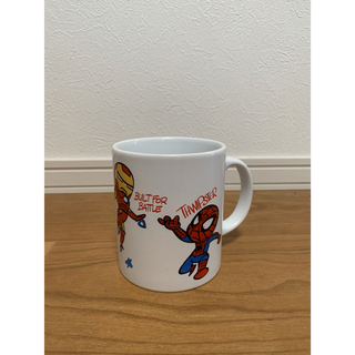 マーベル(MARVEL)のマグカップ MARVEL アイアンマン&スパイダーマン(グラス/カップ)