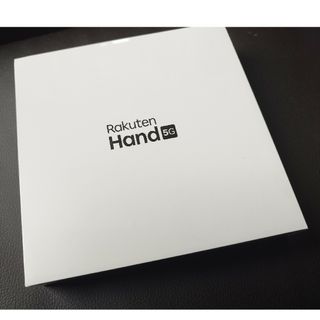 【未開封】Rakuten Hand 5G Red P780 楽天モバイル(スマートフォン本体)