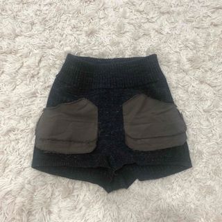 ジュエミ(JUEMI)のjuemi ニットパンツ Bellows Pocket Knit Shorts(ショートパンツ)