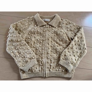 ミーシャアンドパフ(Misha & Puff)のmisha and puff popcorn zip cardigan 6-7Y(カーディガン)