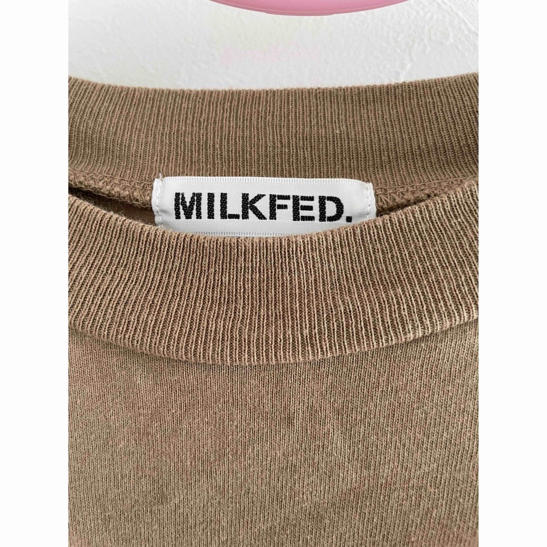 MILKFED.(ミルクフェド)のミルクフェド　半袖　ワンピース　ロング レディースのワンピース(ロングワンピース/マキシワンピース)の商品写真