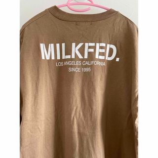 ミルクフェド(MILKFED.)のミルクフェド　半袖　ワンピース　ロング(ロングワンピース/マキシワンピース)