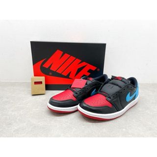 NIKE ナイキ スニーカー CZ0775-046 WMNS Air Jordan 1 Retro Low OG NC to Chi ウィメンズ エアジョーダン1 レトロ ロー OG ノースカロライナ トゥ シカゴ スニーカー ブラック系 27.5cm【新古品】【未使用】