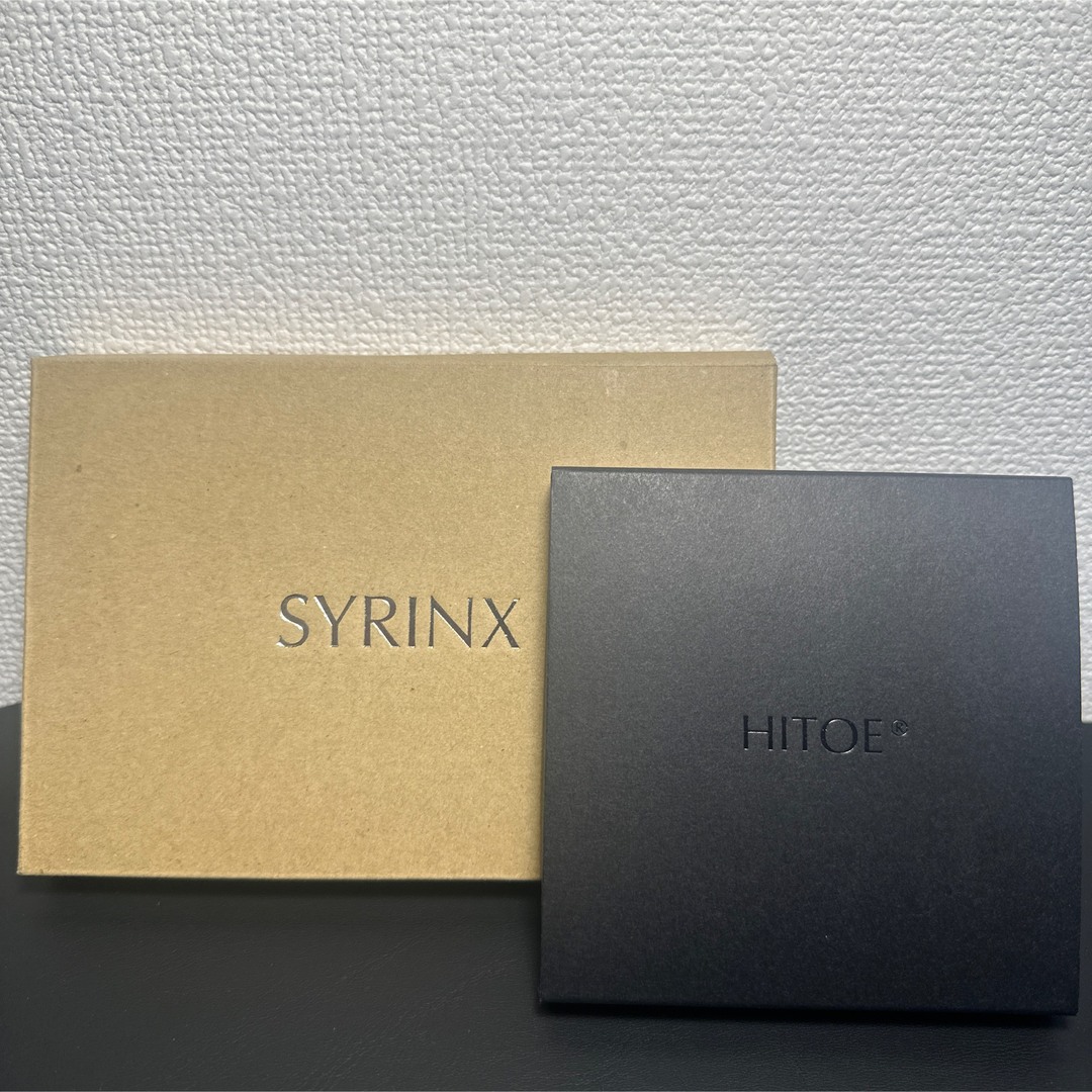 【新品】Syrinx Hitoe® Fold Lisco カラー: Teal折り財布