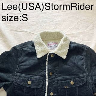 リー(Lee)のLee(USA)StormRiderビンテージ裏ボアコーデュロイジャケット(Gジャン/デニムジャケット)