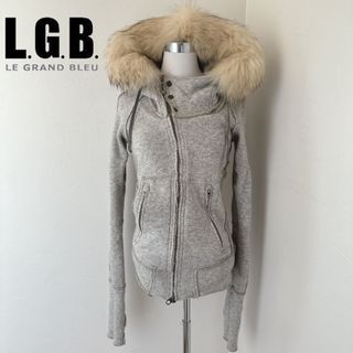 L.G.B./ルグランブルー/ロングパーカー/size0/カーキ