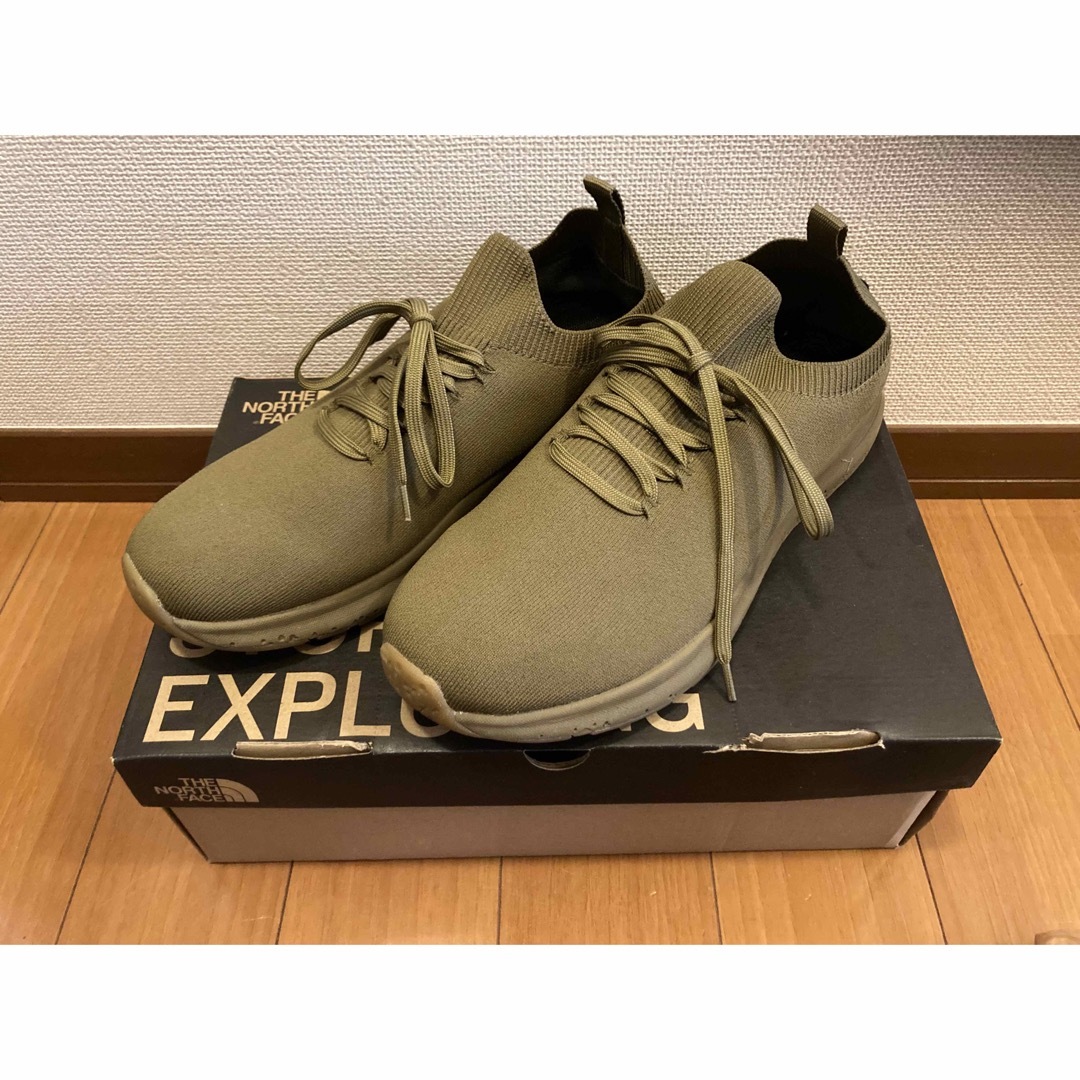 【美品】NF52246 オリーブ　ベロシティニットレース II GORE-TEX