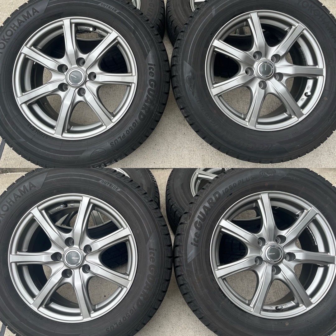 16インチスタッドレスタイヤ　4本セット　215/65R16自動車/バイク