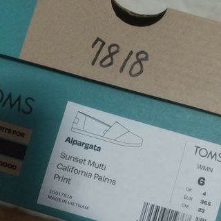 トムズ(TOMS)のTOMS 箱(スニーカー)