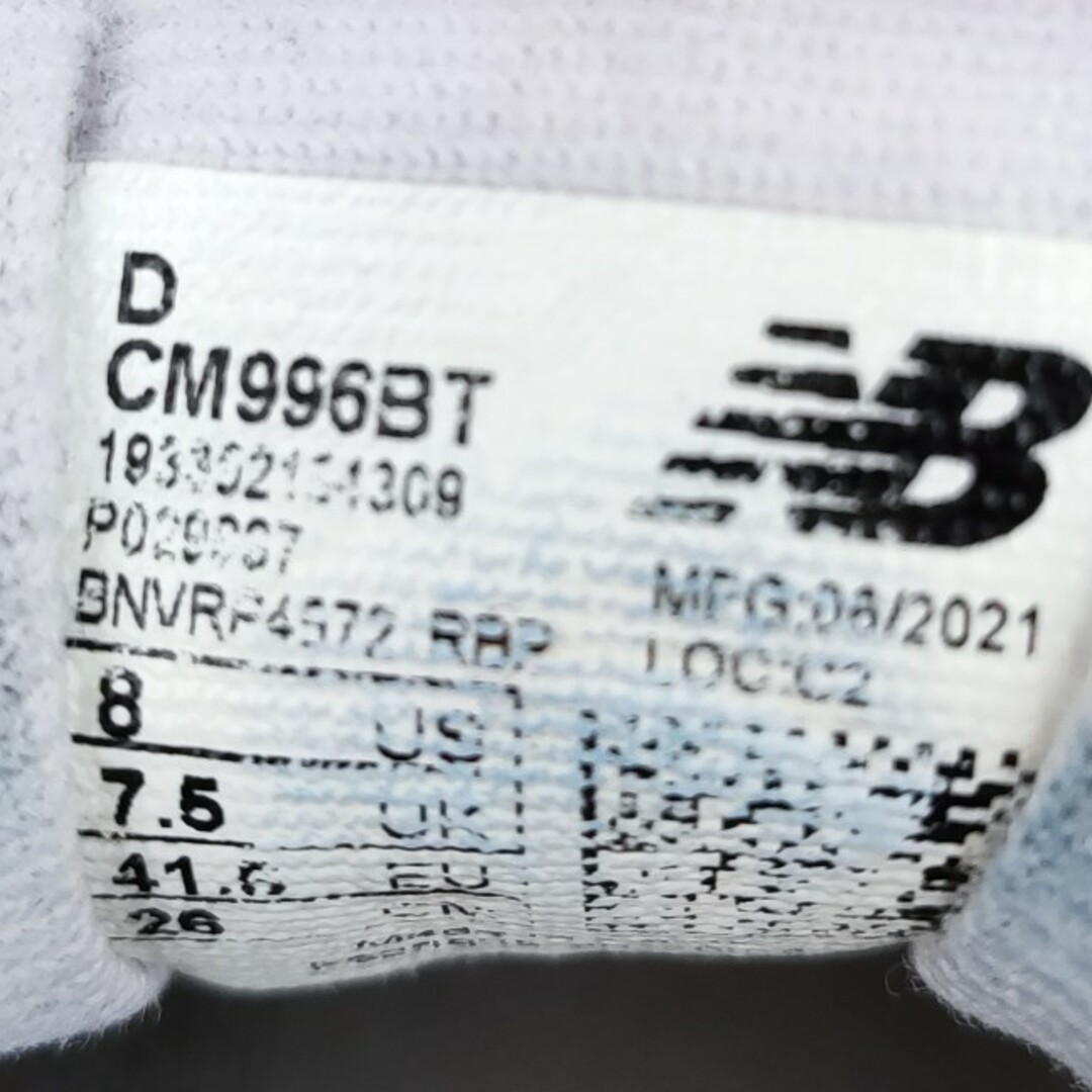 996（New Balance）(キュウキュウロク)のニューバランス CM996BT メンズの靴/シューズ(スニーカー)の商品写真