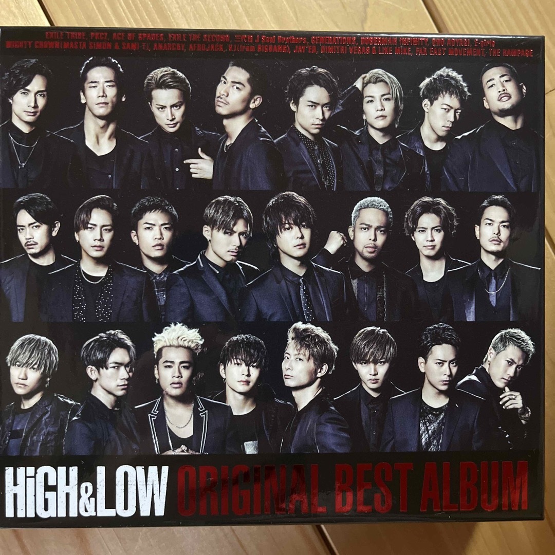 HIGH ＆ LOW Original Best album 初回限定盤 エンタメ/ホビーのDVD/ブルーレイ(ミュージック)の商品写真