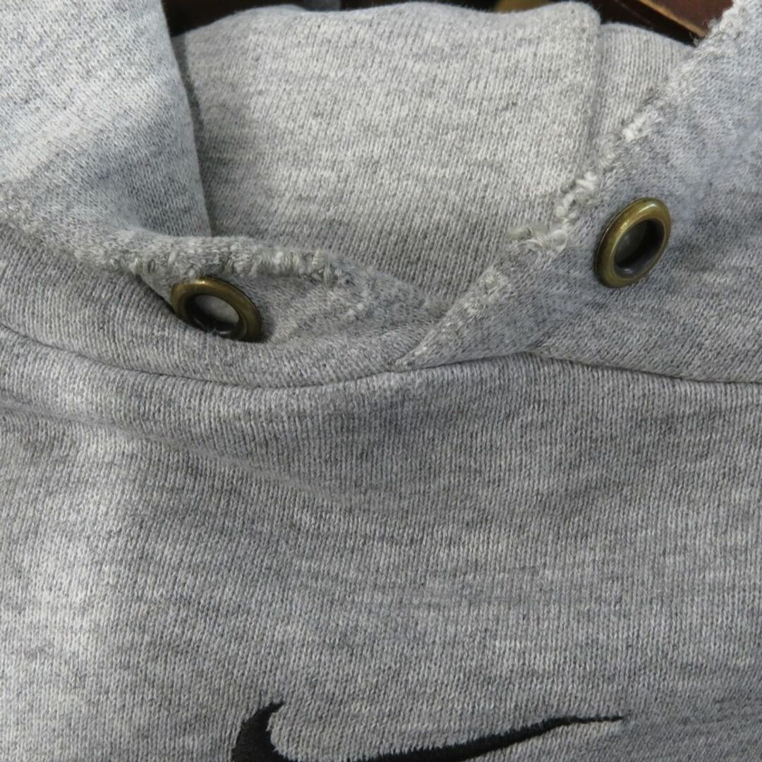 NIKE VINTAGE 90s CENTER LOGO HOODIE GRAY  メンズのトップス(パーカー)の商品写真