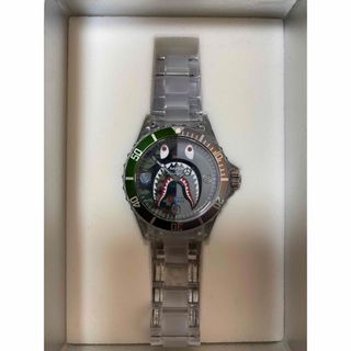 アベイシングエイプ(A BATHING APE)のエイプ　BAPEX シャーク　腕時計(腕時計(アナログ))