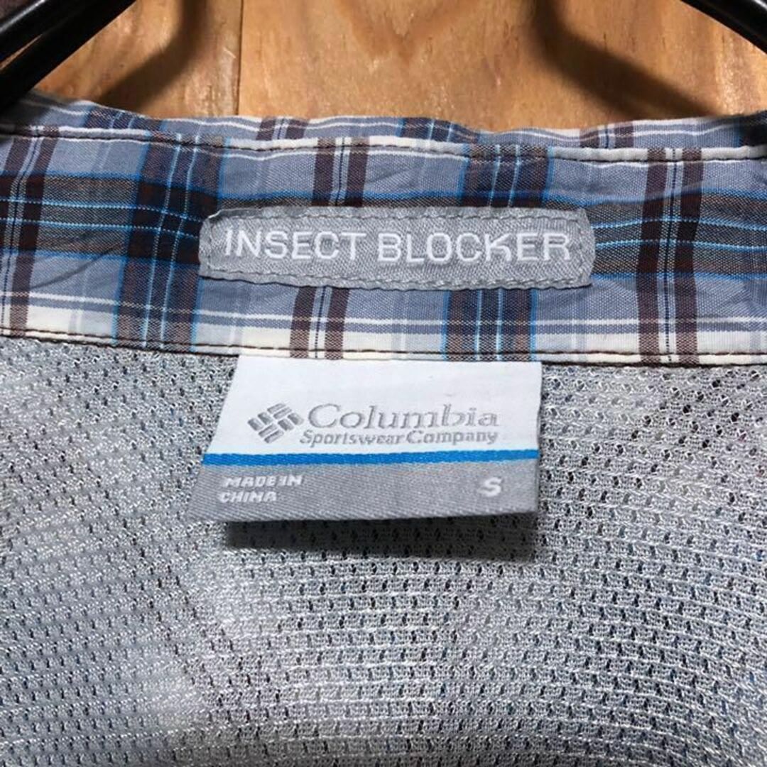 コロンビア INSECT BLOCKER USA 90s チェック シャツ