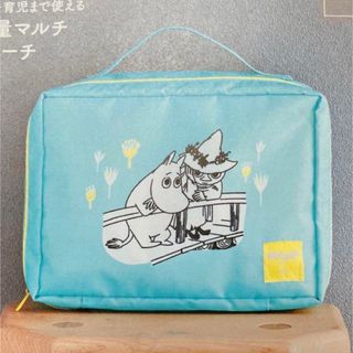 ムーミン(MOOMIN)の新品　ムーミン　オムツポーチ　マルチポーチ　おむつポーチ(ベビーおむつバッグ)