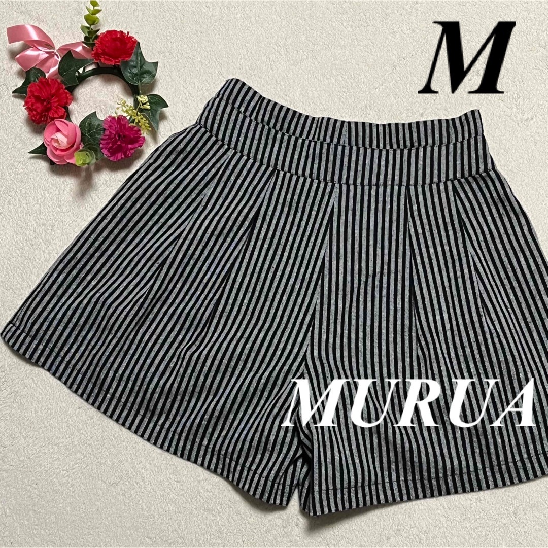 MURUA(ムルーア)のMURUA ムルーア♡ショートパンツ　グレー系　タグ付き　M 即発送 レディースのパンツ(ショートパンツ)の商品写真