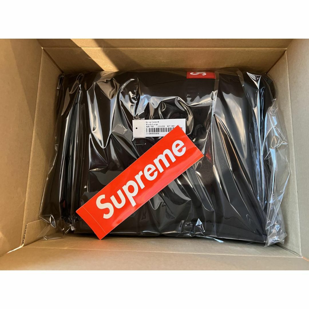 Supreme Box Logo Crewneck Black Lサイズ