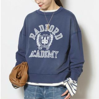 ドゥーズィエムクラス IOWA vintage sweat ロゴ スウェット