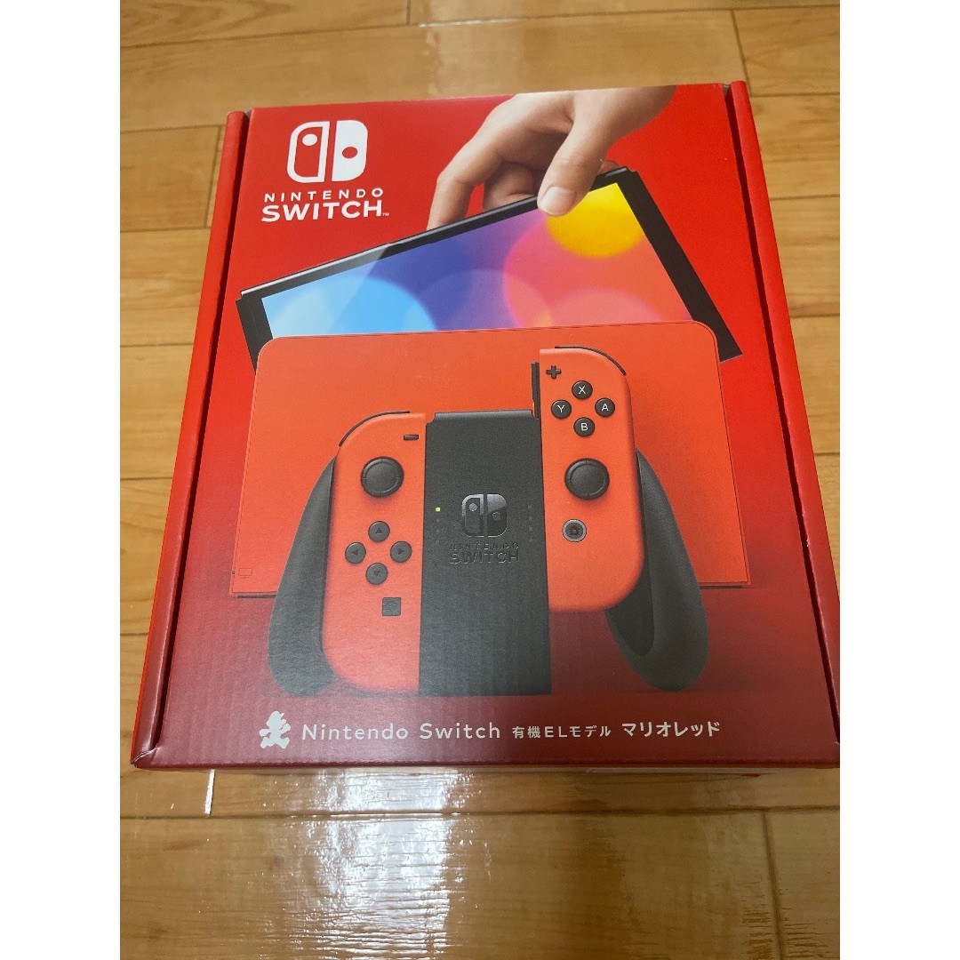 Nintendo Switch 有機ELモデル マリオレッド 1台 新品未開封の通販 by