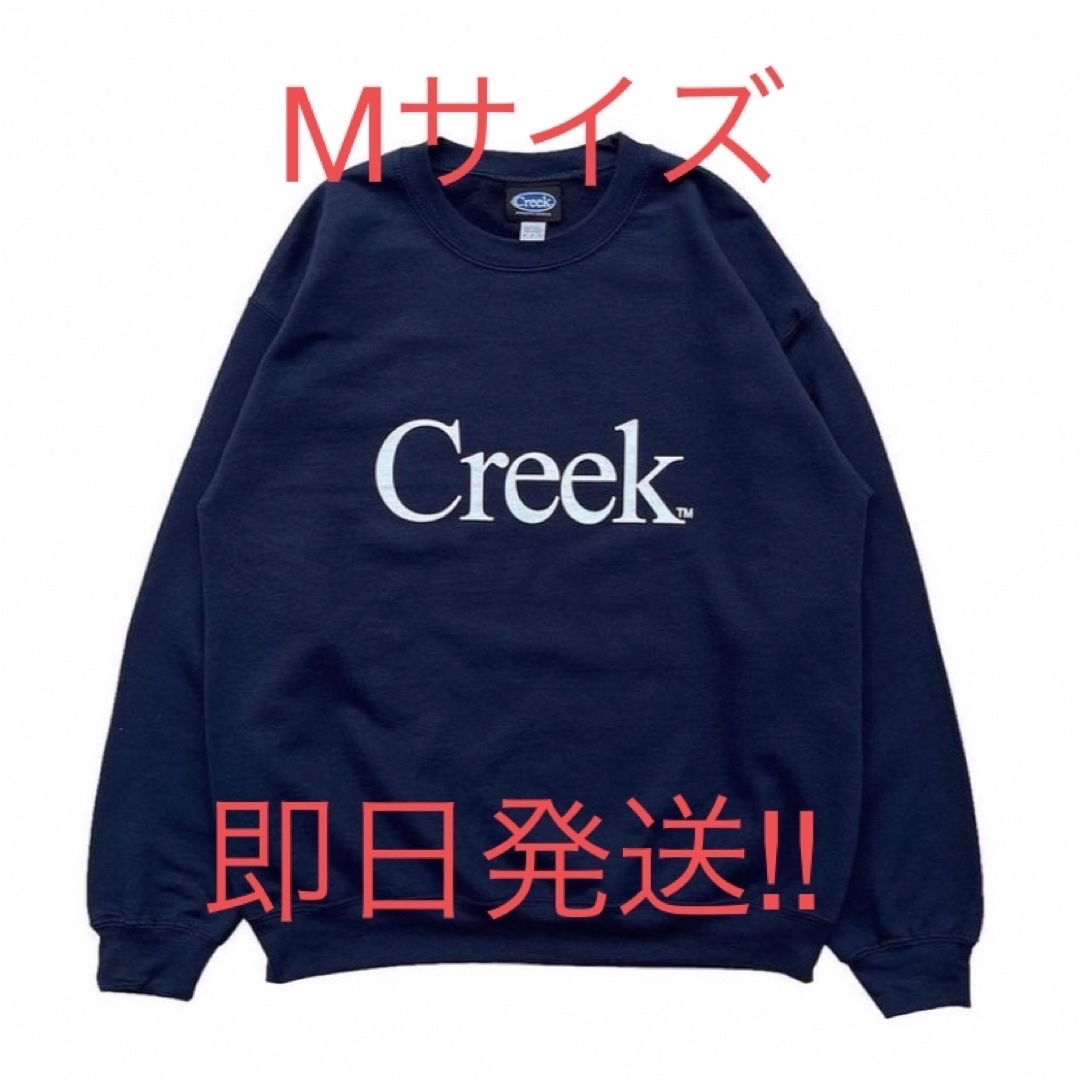 1LDK SELECT - creek クルーネック スウェット ネイビーの通販 by