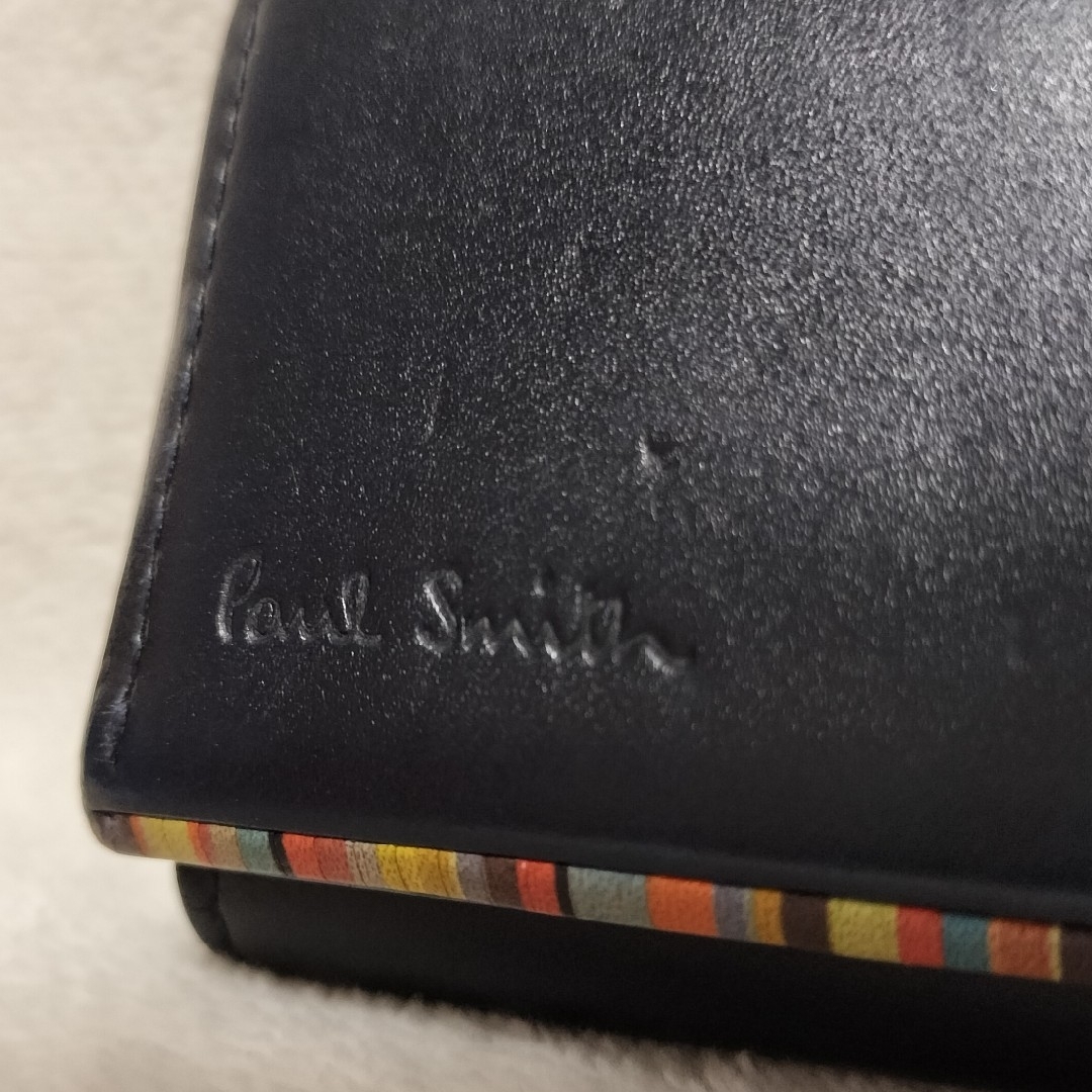 Paul Smith(ポールスミス)のPaul Smith ストライプポイント　キーリング付キーケース メンズのファッション小物(キーケース)の商品写真